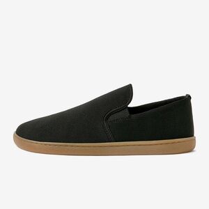 Feelgrounds Droptop Slip-on BAREFOOT Shoe in Black/Gum